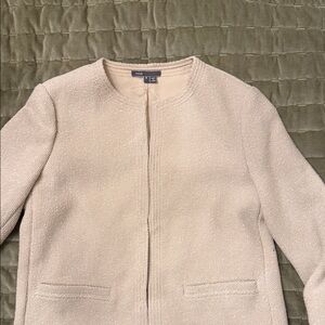 Vince Cream Textured Blazer